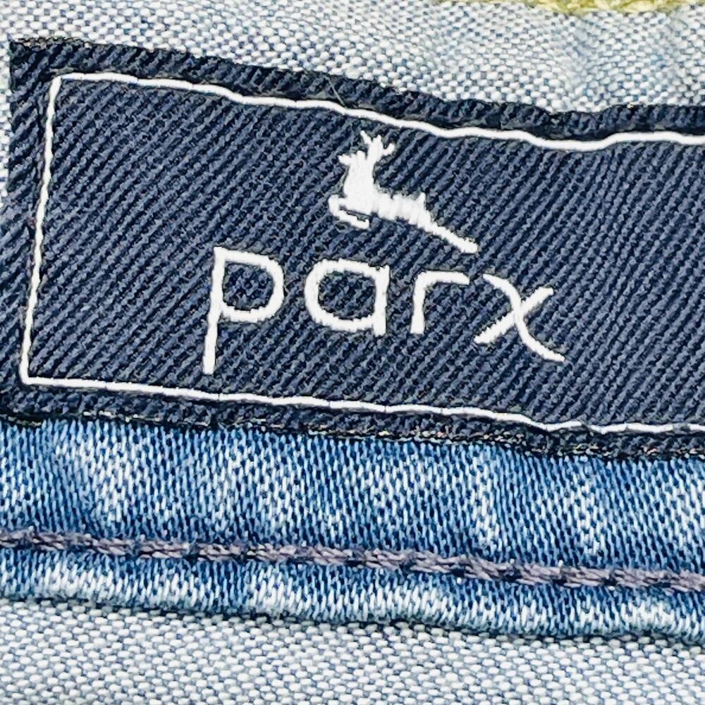 Parx Jeans Mens Light Blue Skinny Fit Authentic Casual Stretch XMYA02018-B4 - Picture 6 of 16